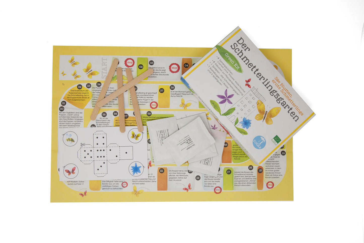 Green Kit: il Giardino delle farfalle - Semina fiori, raccogli farfalle
