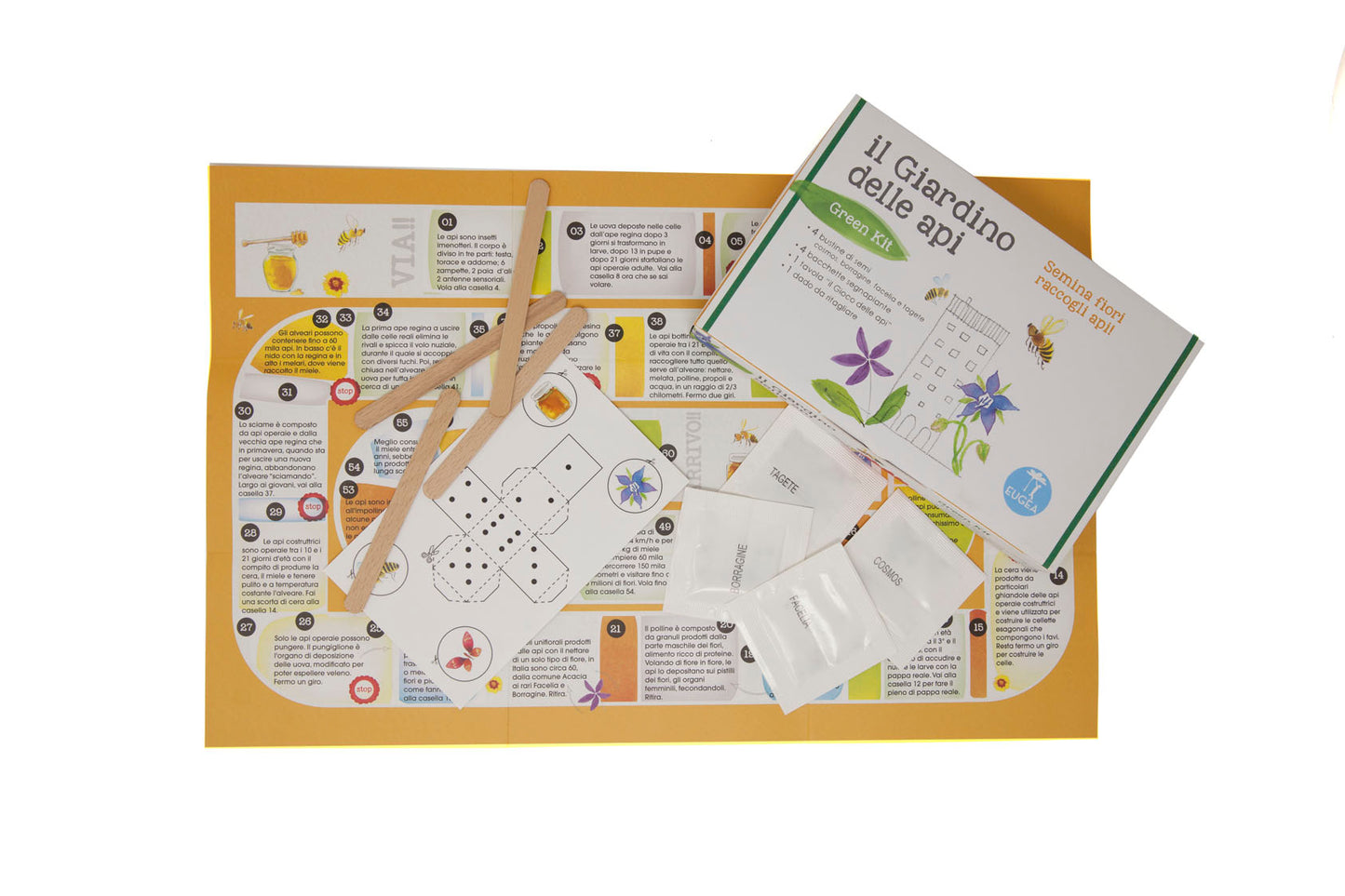 Green Kit - Il Giardino delle Api , Semina fiori raccogli api!