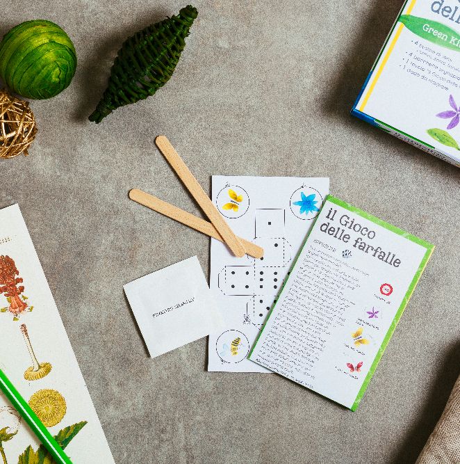 Green Kit: il Giardino delle farfalle - Semina fiori, raccogli farfalle
