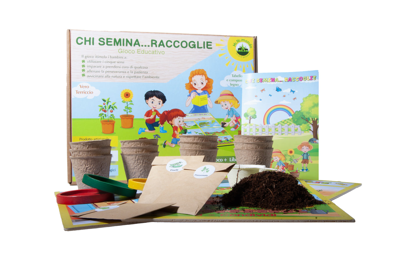 "Chi semina …raccoglie" - Gioco educativo con componenti biologici e naturali